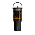 32oz Nomad Tumbler – Fueled by Coffee Travel Mug with Adventure Vibe