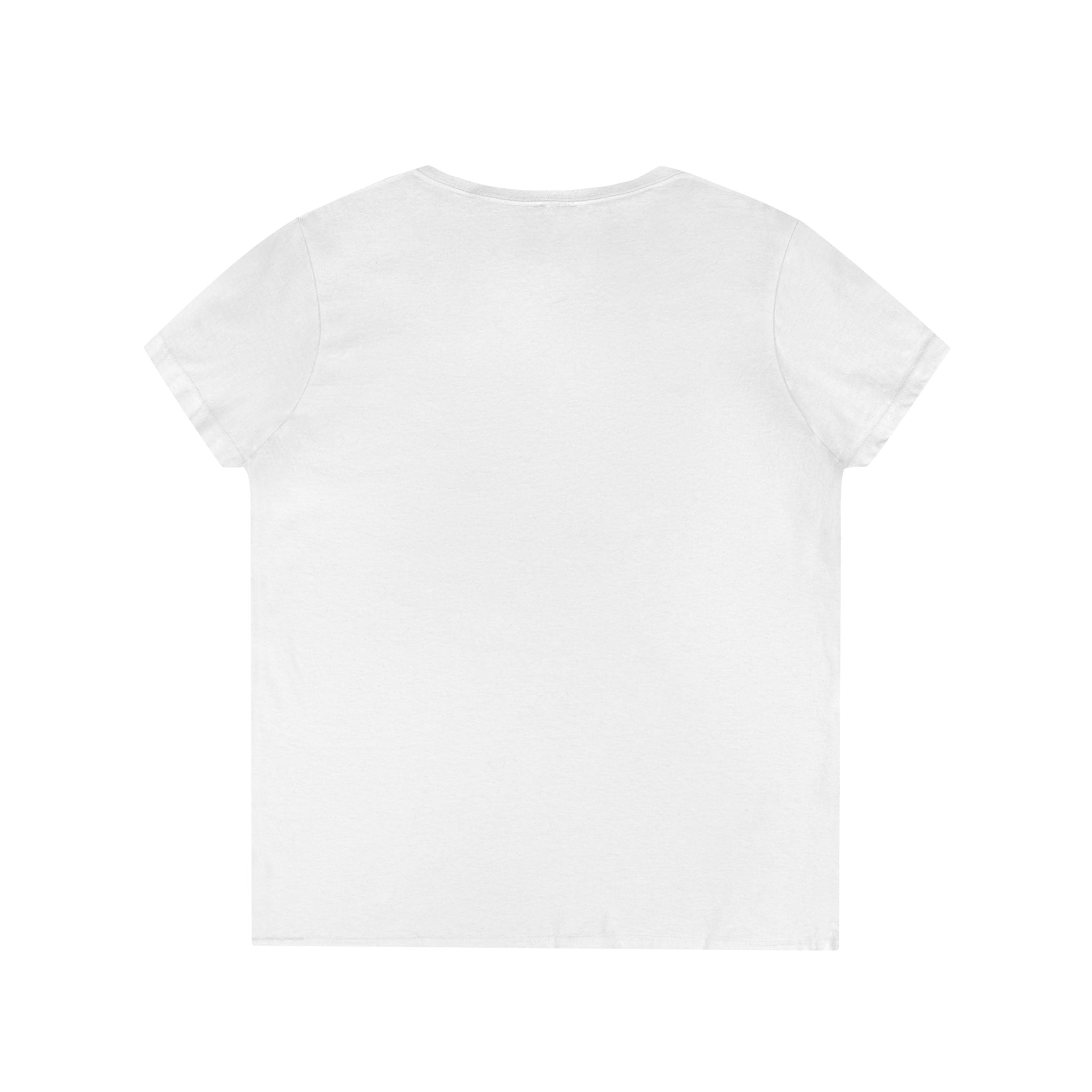 Veteran Built Dark Roast Energy Ladies' V-Neck T-Shirt