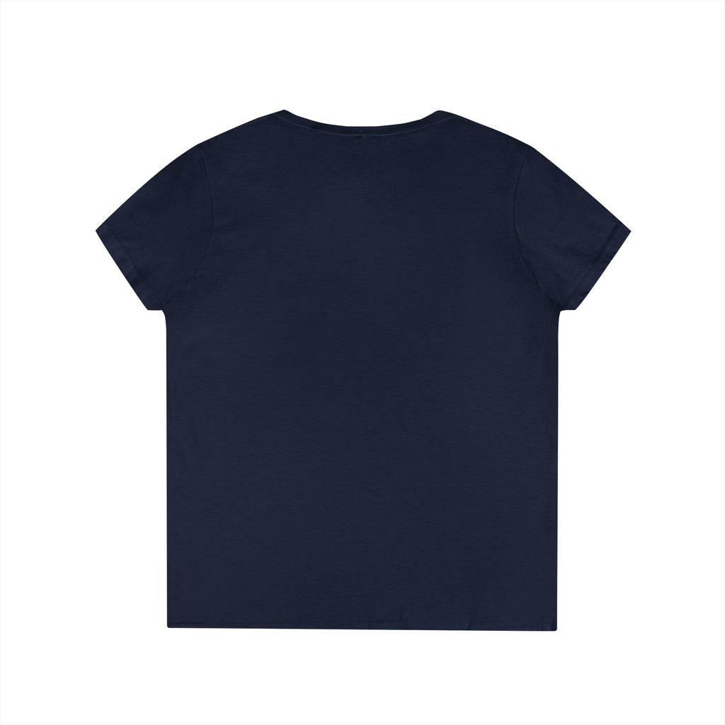 Veteran Built Dark Roast Energy Ladies' V-Neck T-Shirt