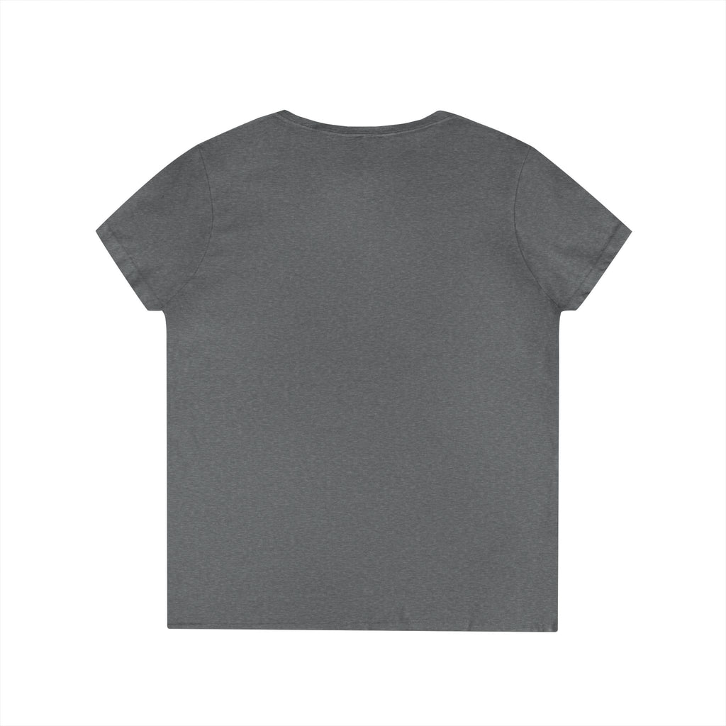 Veteran Built Dark Roast Energy Ladies' V-Neck T-Shirt