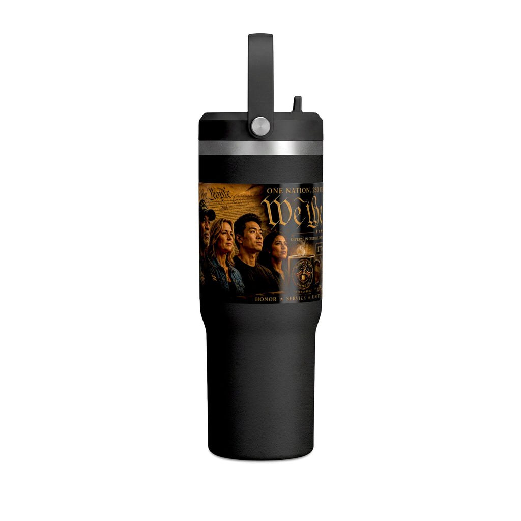 We the People 32oz Nomad Tumbler – Patriotic Constitution Travel Mug