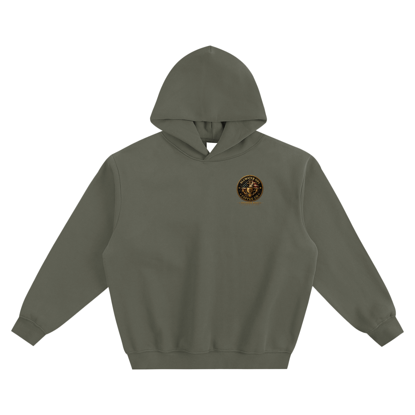 Fleeced Boxy Hoodie