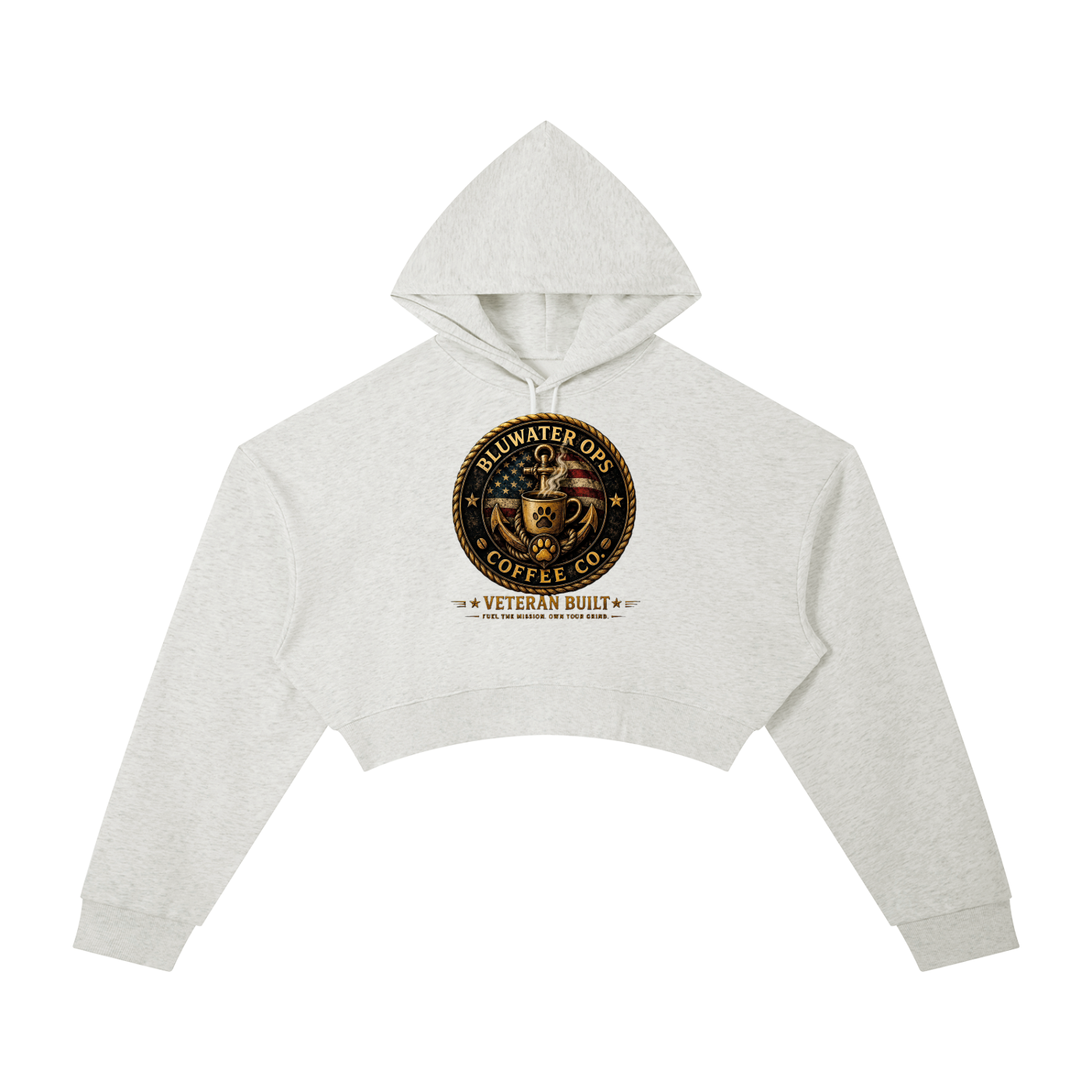 Essential Cropped Hoodie